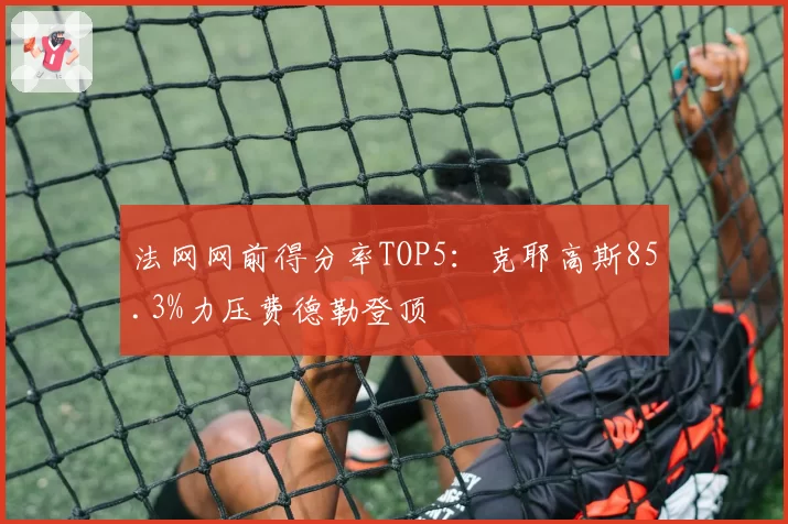 法网网前得分率TOP5：克耶高斯85.3%力压费德勒登顶