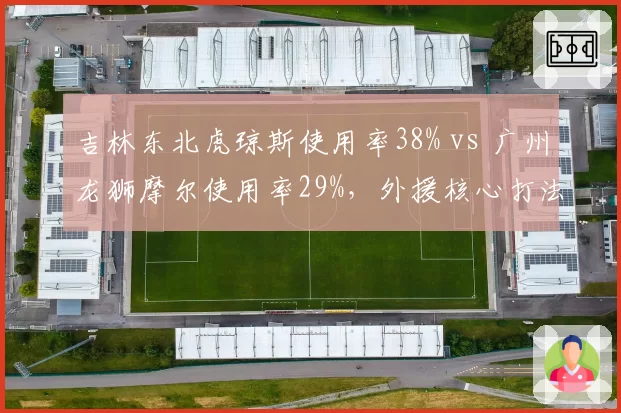 吉林东北虎琼斯使用率38% vs 广州龙狮摩尔使用率29%，外援核心打法对本土球员影响